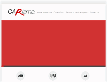 Tablet Screenshot of carizma.com.au